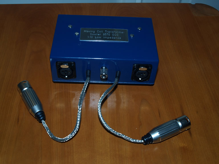 package for MC phono cartridge transformer